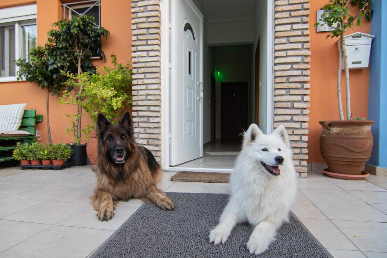 Tsertos Apartments Kamena Vourla Bagian luar foto